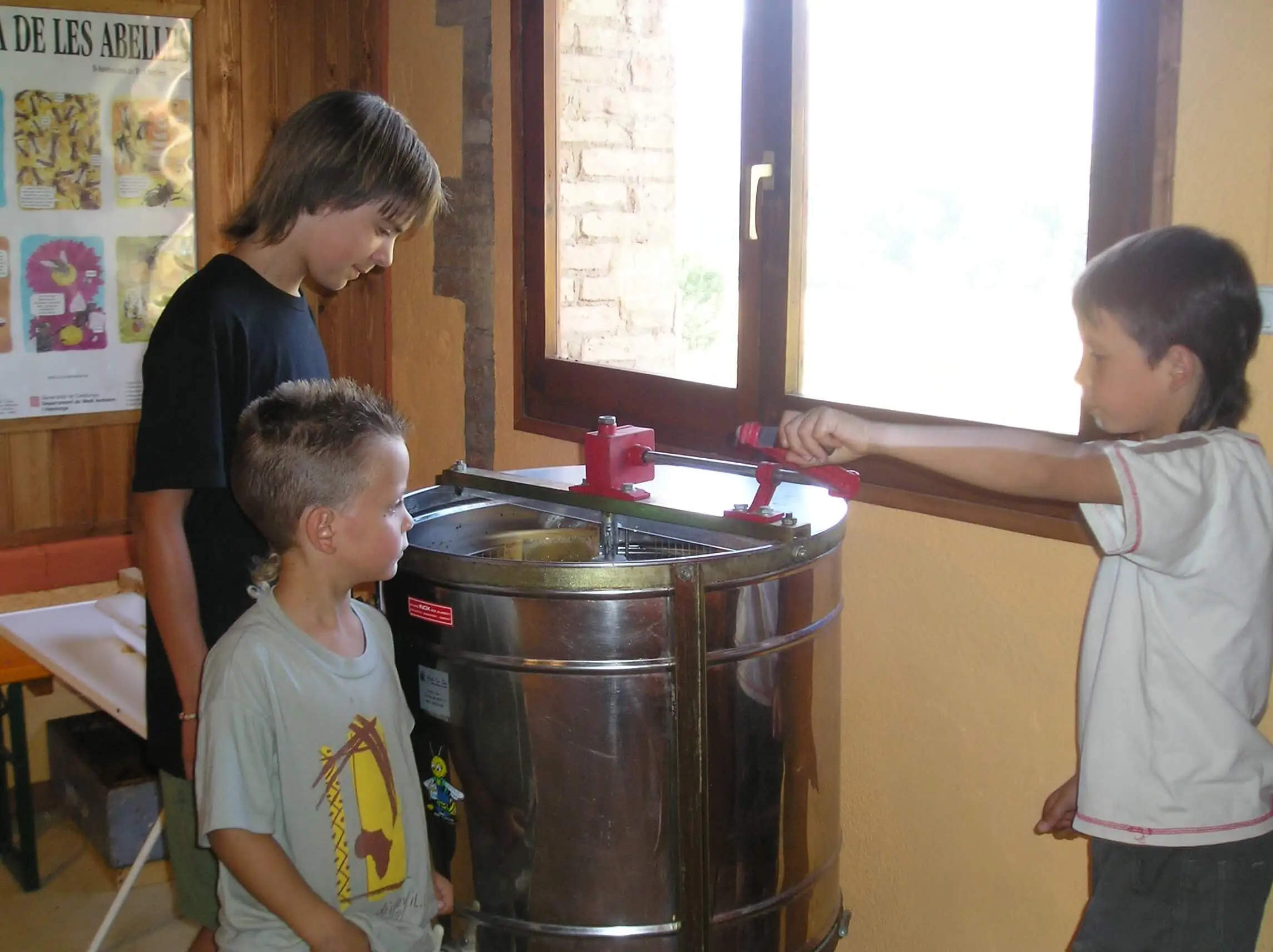 Alumnes a l'interior