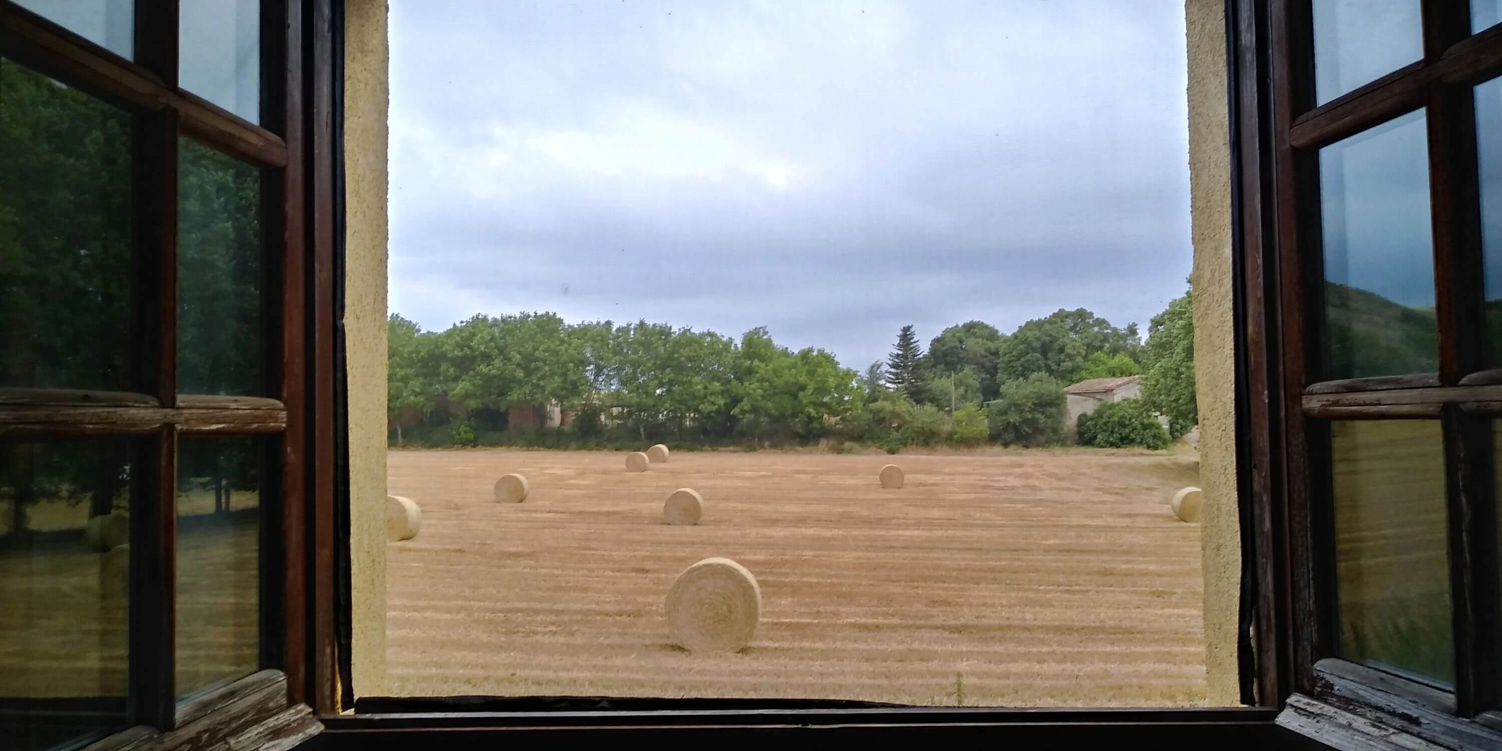 Paisatge de la nostra ubicació des de la finestra